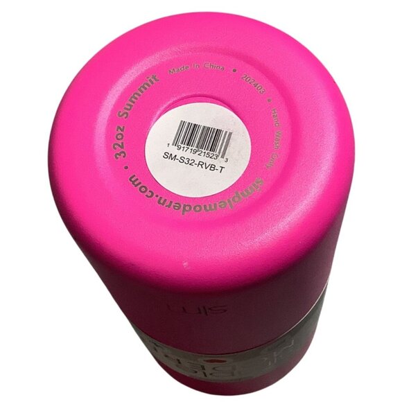 Simple Modern Summit 32oz Water Bottle With Straw Lid Reusable Insulated Pink - Picture 6 of 6